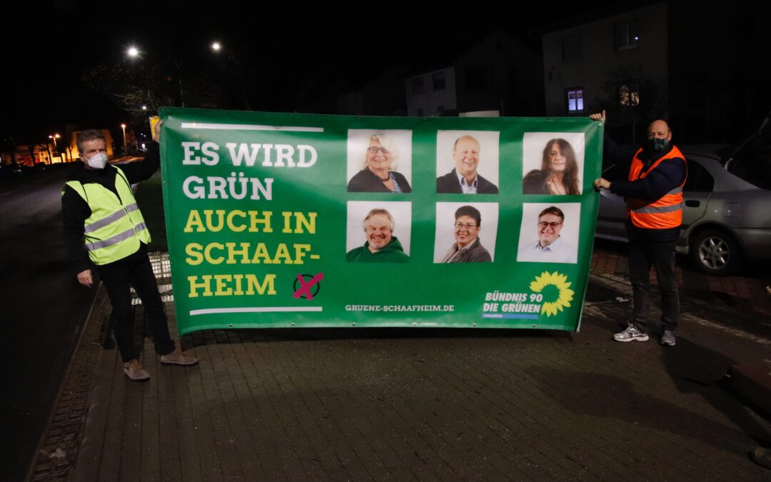 Mitter­nacht in Schaaf­heim:  Der Wahl­kampf beginnt