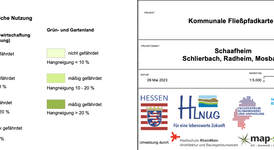 Fließ­pfad­karten für alle Gemeindeteile